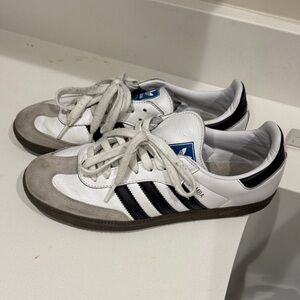 Adidas sambas White, Black, and Gray Sneakers